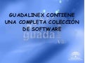 Experiencias en el Virgen de Villadiego (II): 4.- El software de uso general de Guadalinex