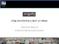 HBaseCon 2012 | Mignify: A Big Data Refinery Built on HBase - Internet Memory Research