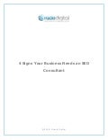 4 signs your business needs an seo
