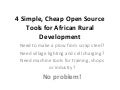 4 Simple, Cheap tools for Africa (v2)
