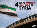 4 ways America can lead in Syria