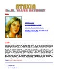 Undergraduate PDF downloads...Ataxia