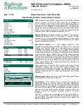 Rodman & Renshaw Report May 2011 - NAPCO Security Technologies (Nasdaq: NSSC; Stock Twits: $NSSC)