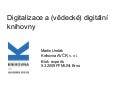 5. 3. O Digitalizace A  Vedecke  Digitalni Knihovny  Martin Lhotak