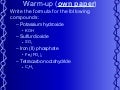 5-4  Classifying Reactions
