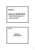 5 Protocolli Trasporto Parte1