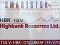 SmartStox Video interview of Highbank's President and CFO April.2013.