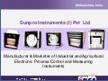 Process Control Instruments by Sunpro Instruments ( India ) Private Limited, Pune
