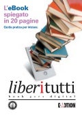 L'Ebook spiegato in 20 pagine