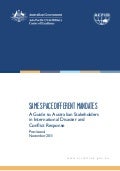 Same Space Different Mandates: A Guide to Australian Stakeholders in International Disaster and Conflict Response