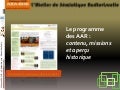 Le programme des AAR : contenu, missions et aperçu historique, Elisabeth de PABLO, 5 décembre 2011