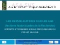 Les republications sur les AAR : intérêts et premiers essais précurseurs du projet ANR ASA‐SHS, Muriel CHEMOUNY, 5 décembre 2011