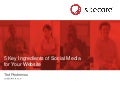 5 Key Ingredients Of Social Media for Your Website