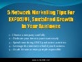 5 Super POWERFUL Network Marketing Tips From James Hicks