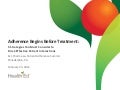 Adherence Begins Before Treatment: EXL Adherence Summit Presentation