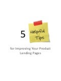 5 tips for improving landing page