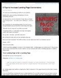 5 Ways to Increase Your Landing Page Conversions
