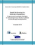 6.3 Prioritizing Permanent Housing: Advanced Re-Housing Strategies