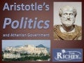 Aristotle&rsquo;s Politics and Athenian Government