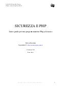 sicurezza e php