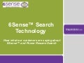 6Sense™ Search Technology