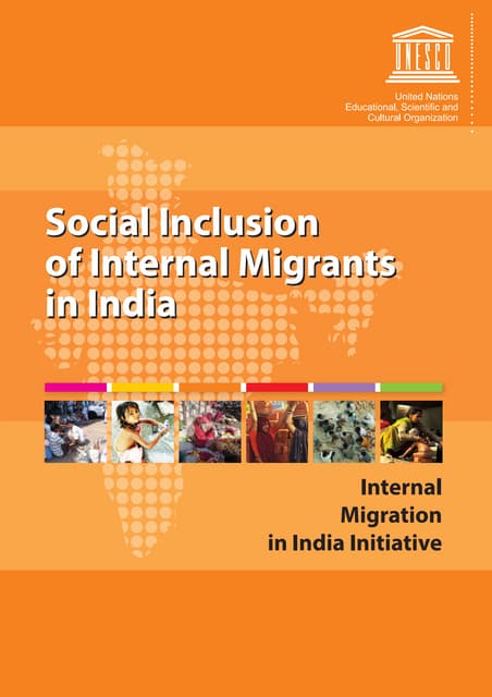 Social Inclusion of Internal Migrants in India