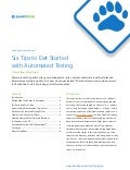 6 Tips to Get Started with Automated Testing