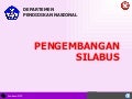 7. pengembangan silabus