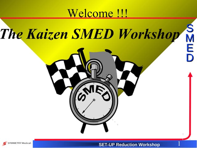 SBS - SMED Training (Set Up Reduction)