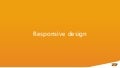 Responsive Web Design