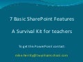 The SharePoint Survival Kit