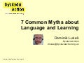 7 Common Myths About Language And Learning