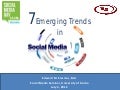 7 Emerging Trends in Social Media