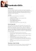 Examination Skills (PDF)