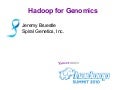 Hadoop for Genomics__HadoopSummit2010