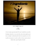 7 Ingredients To Divine Health Printable