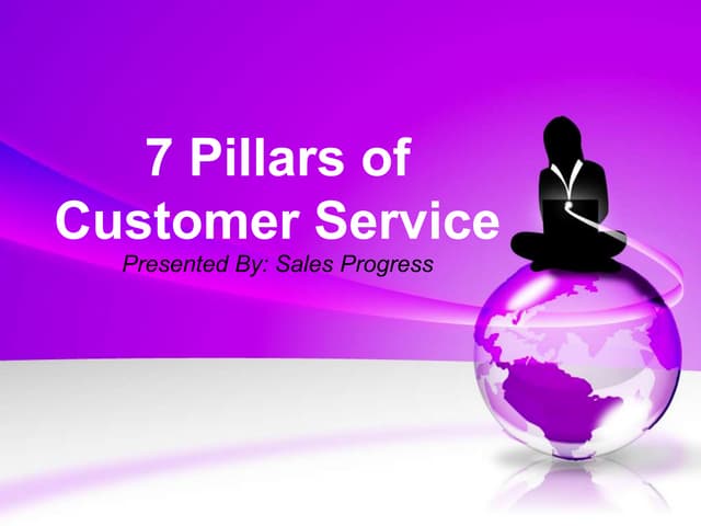7 Pillars Of Customer Service