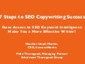 7 Steps to SEO Copywriting Success
