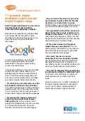 7 top search engine strategies to get a google search engine listing