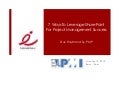 7 Ways To Leverage SharePoint for Project Management Success