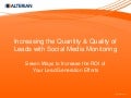 7 Ways To Increase Roi Of Your Lead Gen Efforts With Social Media