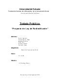 Analisis Proyecto de comunicación Audiovisual