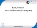AMERMS Workshop 8: Microfinance for a Sustainable Environment (PPT by Ziad Al Refai)