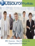 BPO Success – Best Practices for Organizational Changes