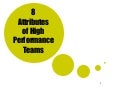 8 attributes of team development