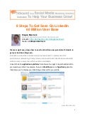 8 Steps To Get Seen On Linked In 60 Million  User Base