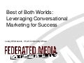 Federated Media Publishing - Best of Both Worlds: Leveraging Conversational Marketing for Success