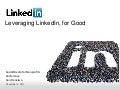 Meg Garlinghouse- Leveraging LinkedIn for Good