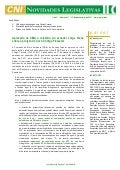 Novidades legislativas 23.11.2011