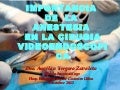 Importancia anestesia cirugía videoendoscópica - CICAT-SALUD